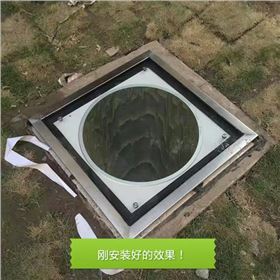导光管采光系统刚安装好的效果