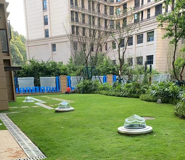 无电照明应用于湖南长沙保利堂悦