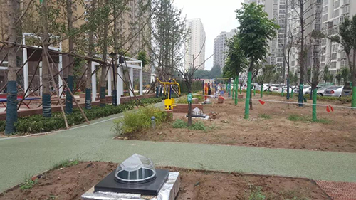 西安火车站安置楼——正能量无电照明项目